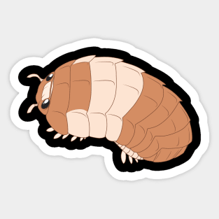 Red Panda Isopod Sticker